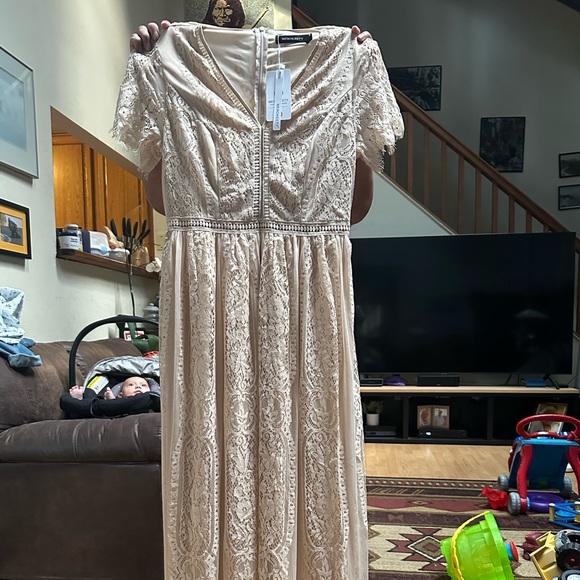 beautiful dress size L - Picture 5 of 7